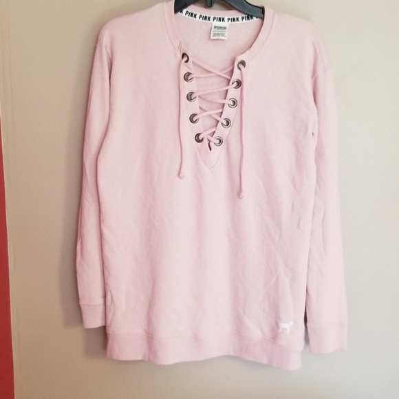 PINK Victoria's Secret Sweaters - PINK VS blush pink pullover sweater